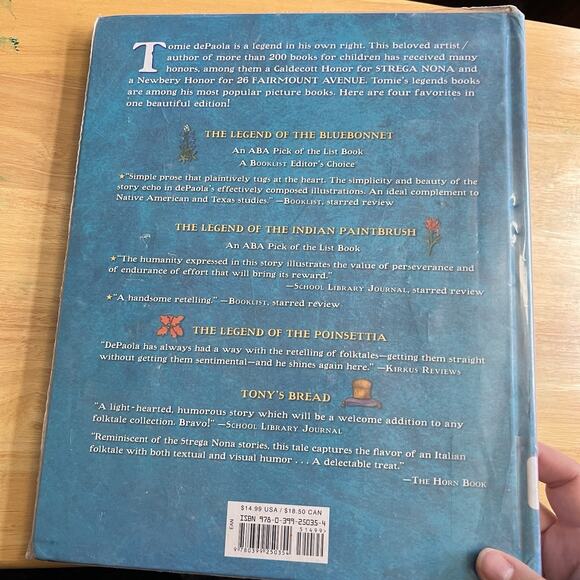 Tomie dePaolas Big Book of Favorite Legends Hardcover Childrens Story Book - Picture 13 of 14